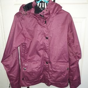 Ride Snowboards Purple Snowboard Ski Jacket